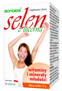 Selen z lucerną 50tbl. Sanbios