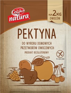 Pektyna 24g do produkcji dżemów bezglutenowa na 2kg owoców
