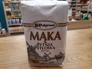 Mąka żytnia pytlowa typ 720 1kg